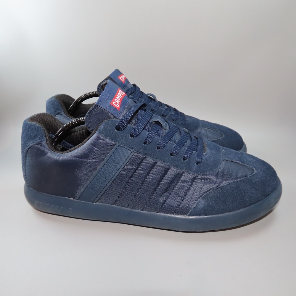 Men Camper Pelotas XLF Navy Blue Suede Sneakers Lightweight Trainers Camper‎